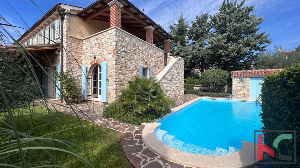 Istria, Poreč, stone duplex villa with pool, 134.58 m2 #sale