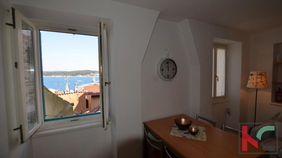 Istria, Rovigno appartamento in centro con vista mare, 1 camera da letto + bagno #vendita