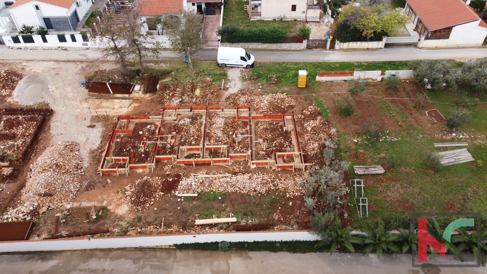 Istria, Ližnjan, casa di nuova costruzione 90m2, #vendita