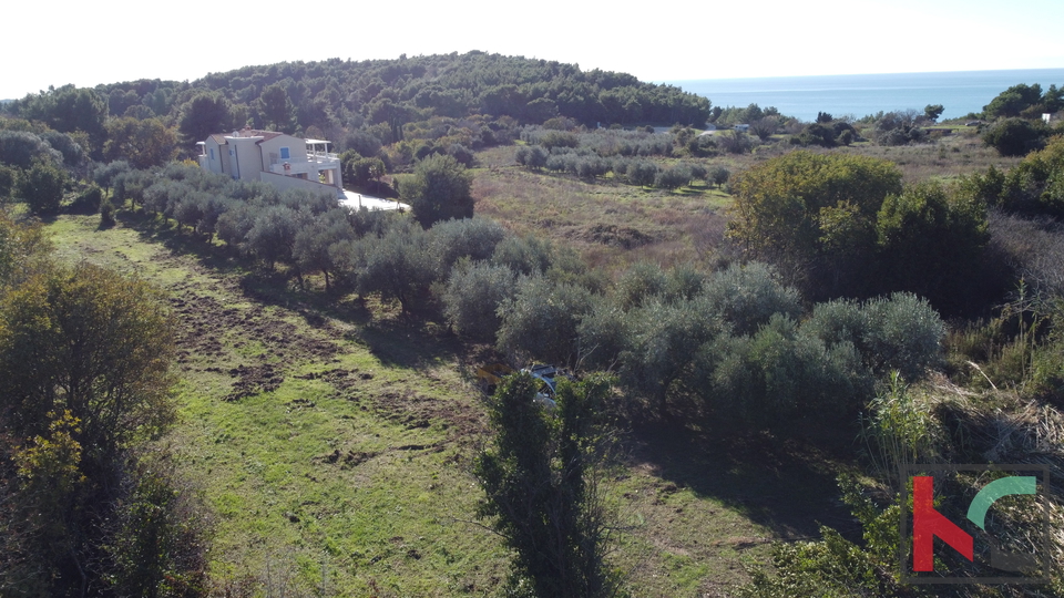 Istra, Premantura, građevinsko zemljište 1793m2 sa pogledom na more, #prodaja