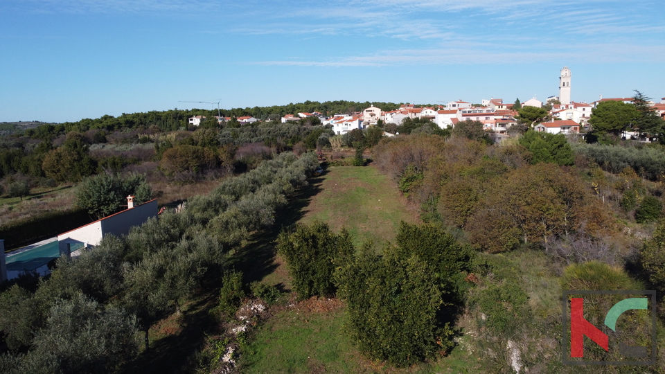 Istra, Premantura, građevinsko zemljište 1793m2 sa pogledom na more, #prodaja