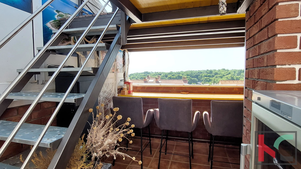 Istria, Premantura, two-story penthouse 3SS+DB #sale