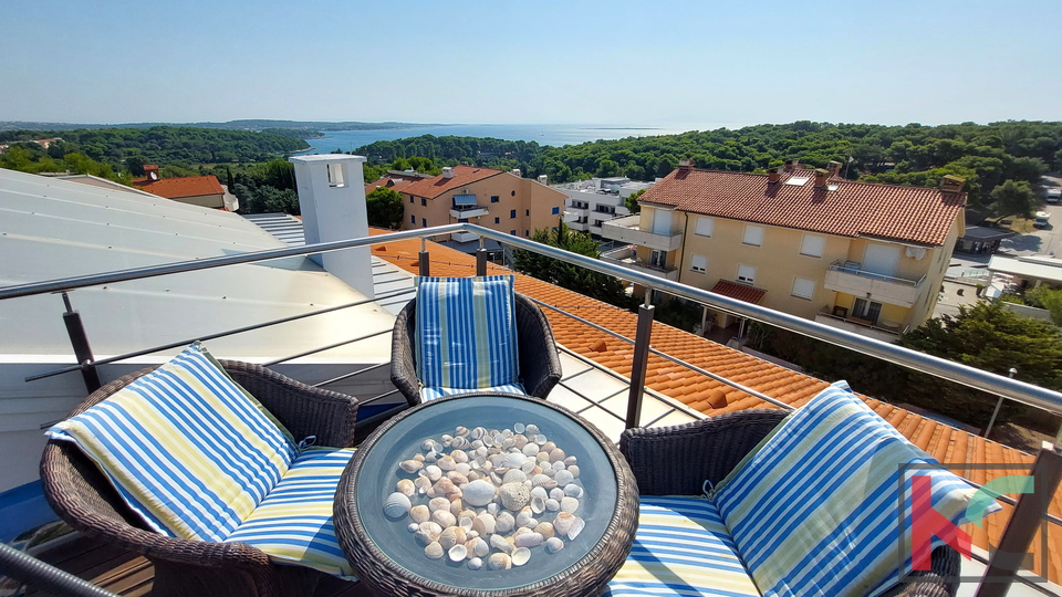 Istria, Premantura, two-story penthouse 3SS+DB #sale