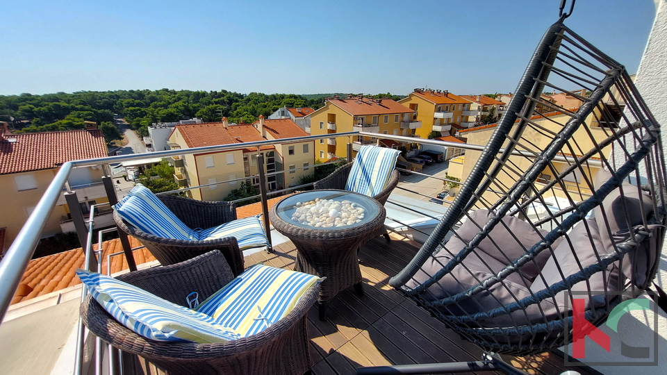 Istria, Premantura, two-story penthouse 3SS+DB #sale