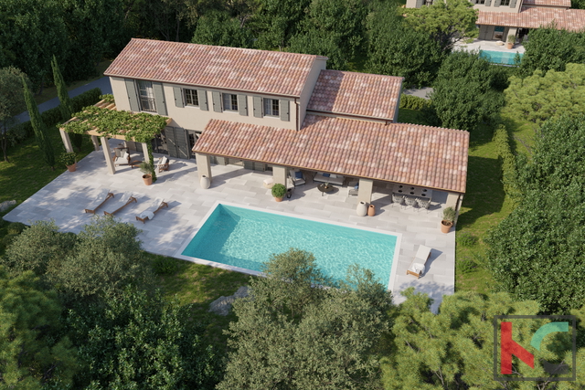 Istria, Gračišće, casa vacanze con piscina in costruzione, giardino 1000m2, #vendita