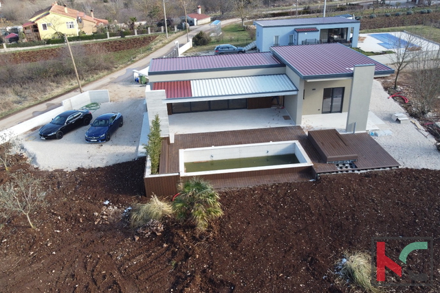 Istria, Gimino, moderna casa ad un piano con piscina, #vendita