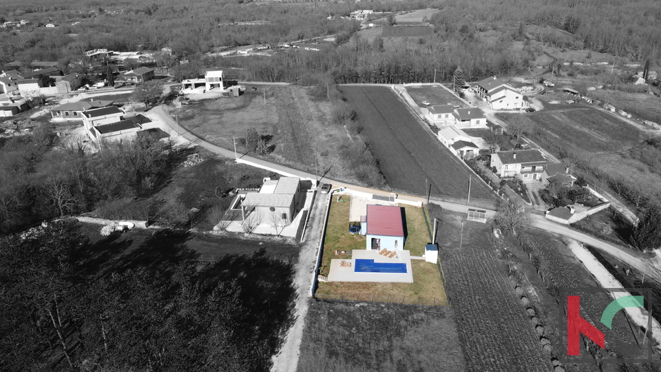 Istrien&comma; in der N&auml;he von &Zcaron;minj&comma; neues Haus mit Schwimmbad&comma; &num;Verkauf