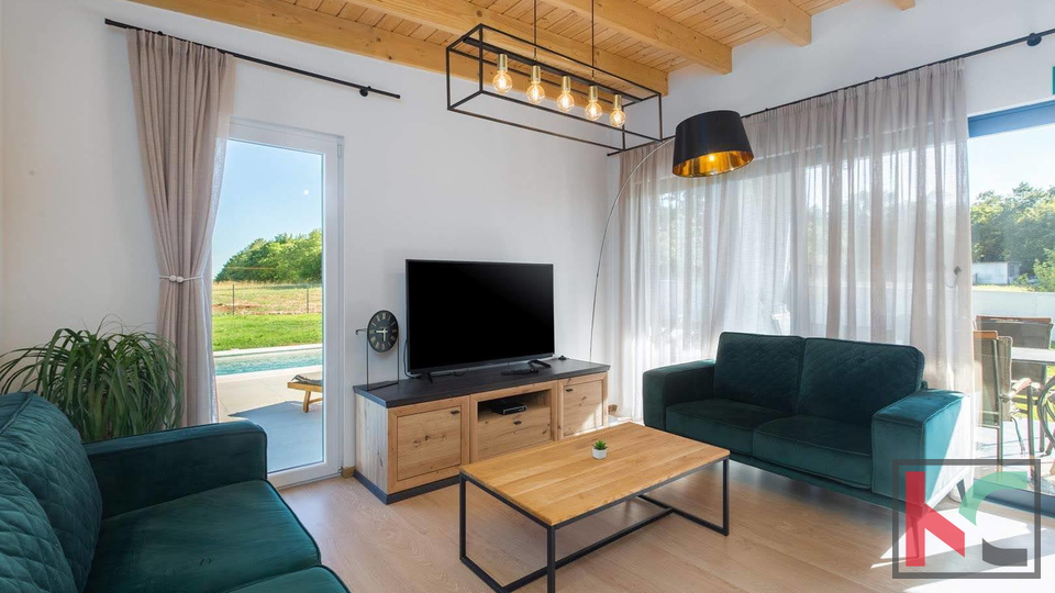 Istrien&comma; in der N&auml;he von &Zcaron;minj&comma; neues Haus mit Schwimmbad&comma; &num;Verkauf