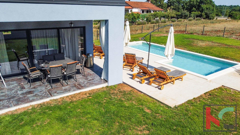 Istrien&comma; in der N&auml;he von &Zcaron;minj&comma; neues Haus mit Schwimmbad&comma; &num;Verkauf