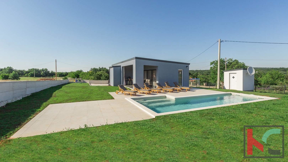 Istrien&comma; in der N&auml;he von &Zcaron;minj&comma; neues Haus mit Schwimmbad&comma; &num;Verkauf