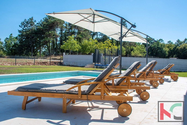 Istria, near Žminj, new house with swimming pool, #sale