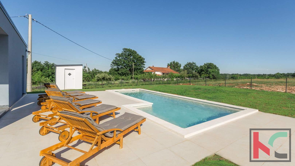 Istrien&comma; in der N&auml;he von &Zcaron;minj&comma; neues Haus mit Schwimmbad&comma; &num;Verkauf