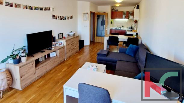 Istrien, Pula, Wohnung 1 Schlafzimmer + Wohnzimmer 55,06 m2 mit Loggia und Balkon, Neubau, #Verkauf