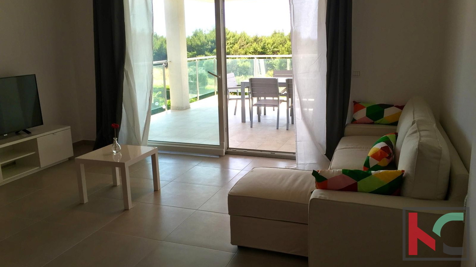 Istria, Peroj, spacious three-room apartment with a large terrace and sea view #sale