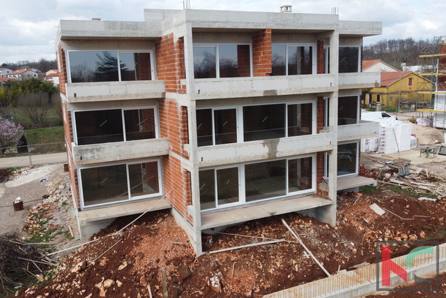 Istria, Gimino, appartamento 59,62m2 in una nuova costruzione, primo piano, #vendita