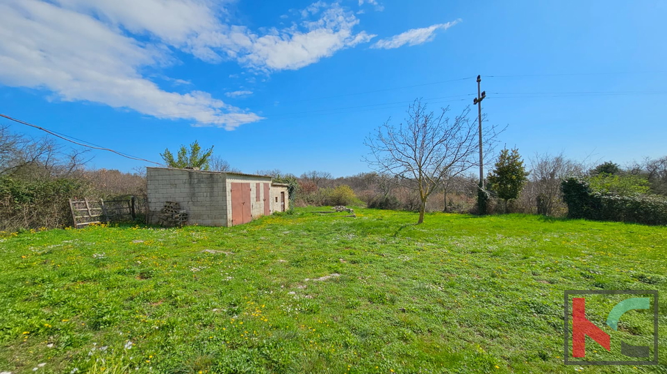 Istria, Barban, old Istrian stone house with barn on a large garden, #sale