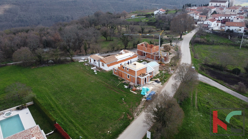 Istra, Tinjan, kamnita vila v izgradnji 170m2, #prodaja