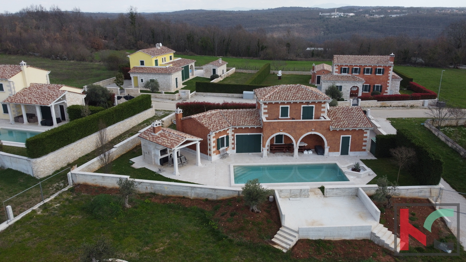 Istria, Tinjan, stone villa under construction 170m2, #sale