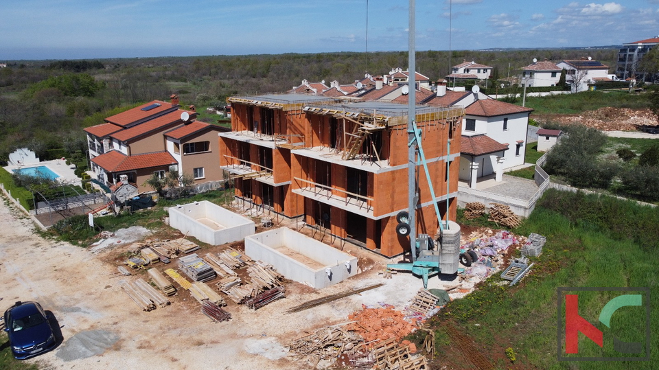 Istria, zona Parenzo, villa in costruzione con vista mare, #vendita