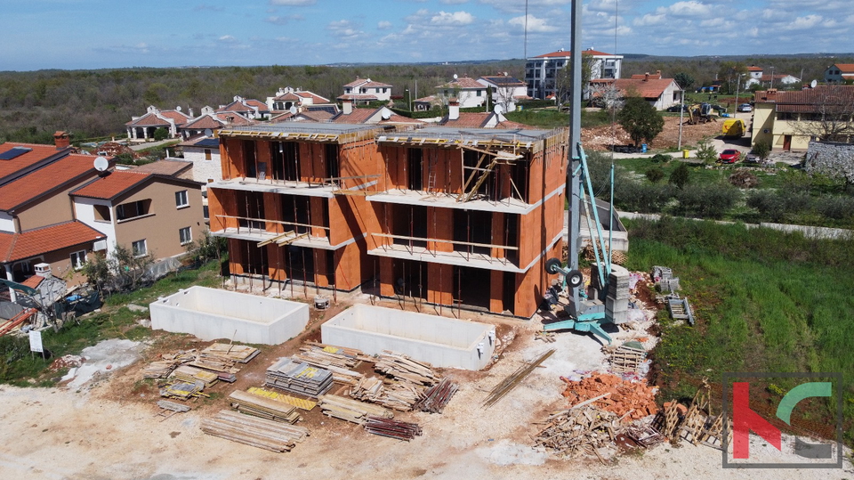 Istria, Poreč area, villa under construction with sea view, #sale