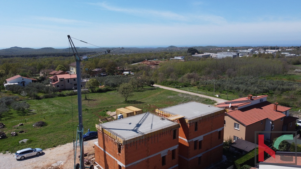 Istria, Poreč area, villa under construction with sea view, #sale