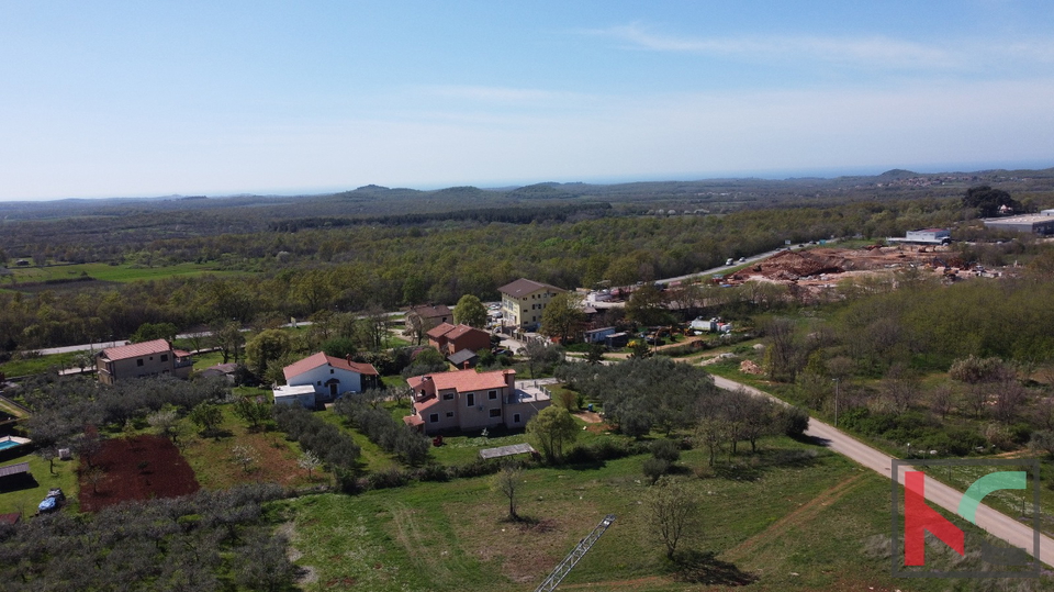 Istra, Poreč okolica, vila u izgradnji s pogledom na more, #prodaja