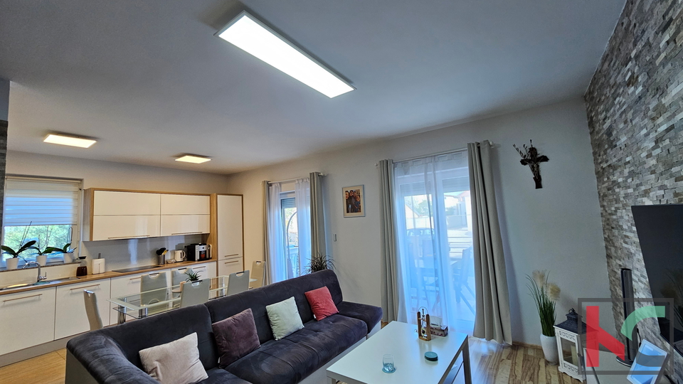 Istria, Fažana, Valbandon, modern furnished apartment 88.23 m2 with three bedrooms and two bathrooms, #sale