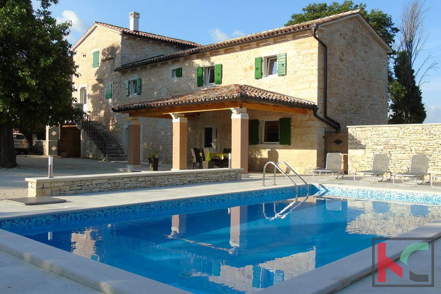 Istria, Žminj, detached house with a pool of 120m2 and a large garden of 100m2 #sale