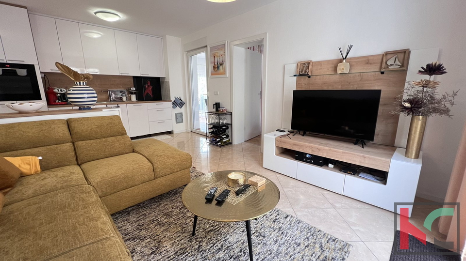 Istria, Medulin, beautiful two-room apartment by the sea, sea view #sale