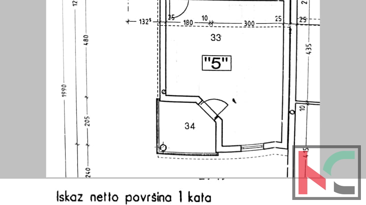 Istra, Valbandon, stanovanje 59,01 m2, 1s + kopalnica, dve parkirni mesti in balkon #prodaja