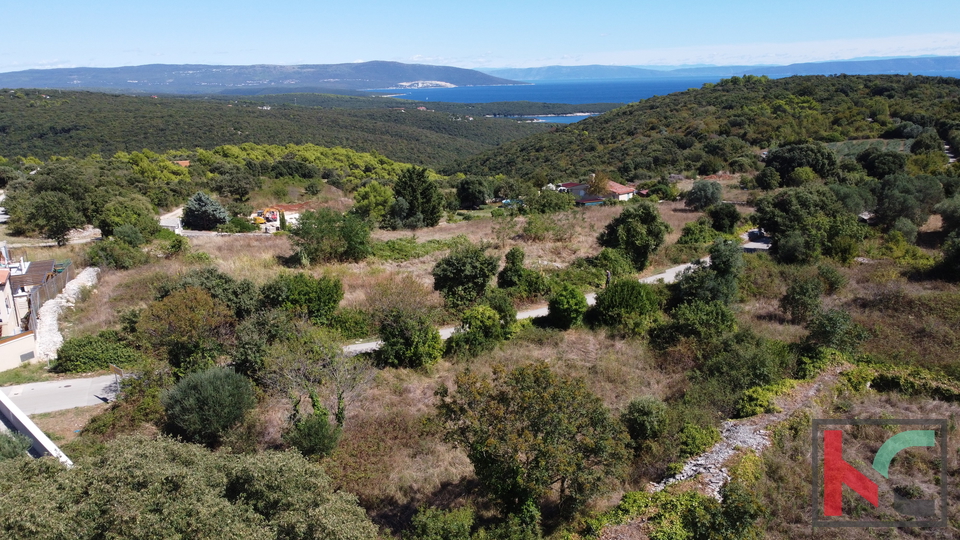 Istria, Kavran, building plot 749m2 with sea view, #sale