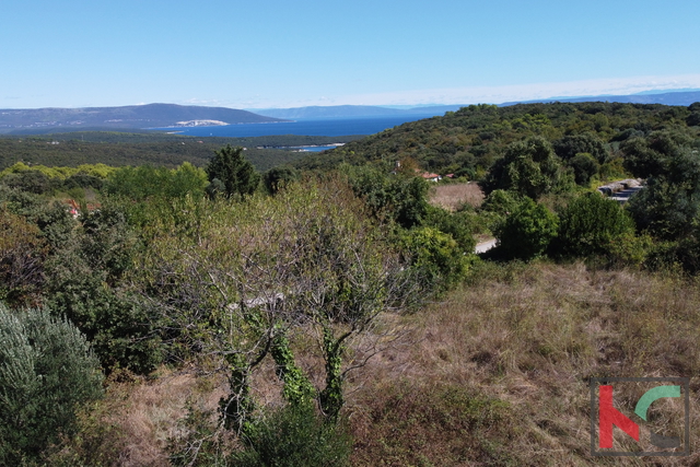 Istria, Kavran, building plot 749m2 with sea view, #sale