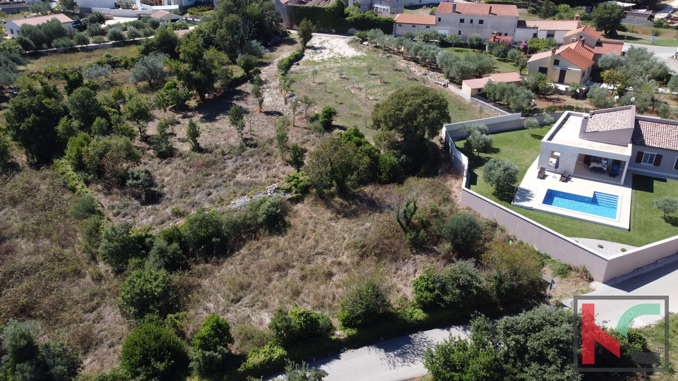 Istra, Kavran, gradbeno zemljišče 749m2 s pogledom na morje, #prodaja