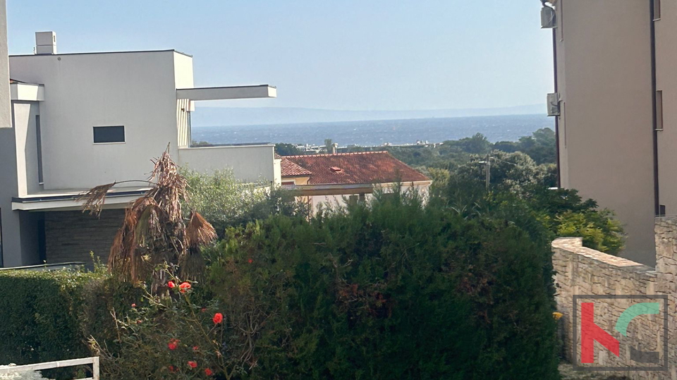 Istrien, Ližnjan, Wohnung im Hochparterre mit Blick auf das Meer 43,41m2 #verkauf