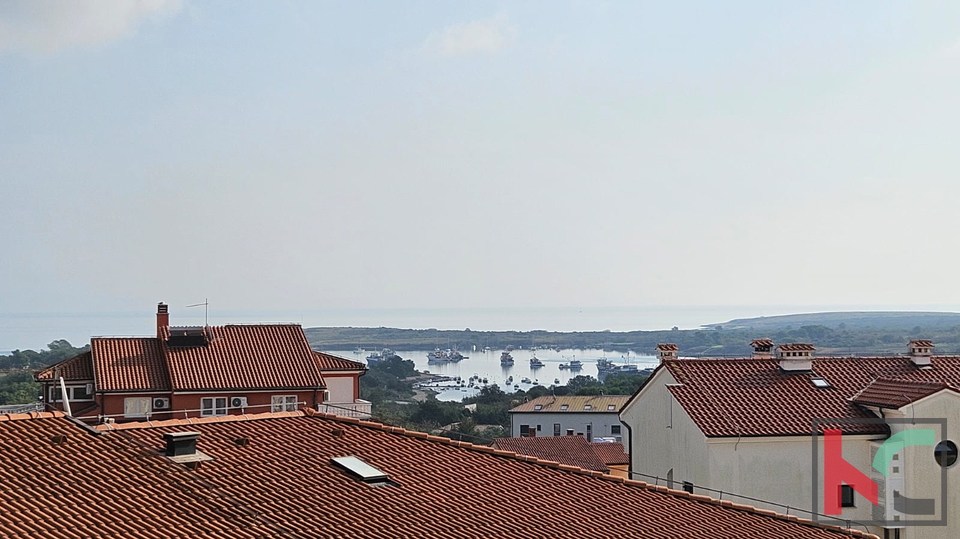 Liznjan, apartment on two floors with a beautiful view of the sea, 120m2 #sale