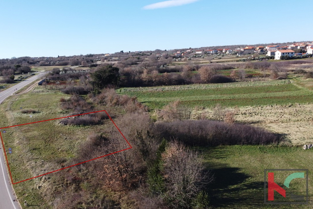 Istria, Marčana, building plot 796m2 #sale