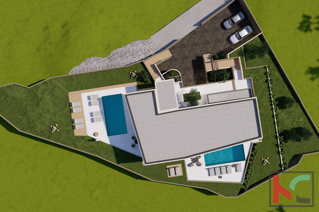 VILLAGGIO DI ROVIGNO, CASA CON PISCINA 212 M2 #IN VENDITA