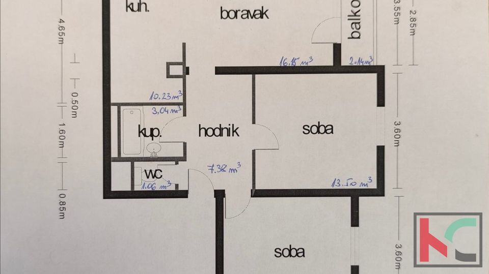 PULA&comma; VIDIKOVAC&comma; LIJEPI OBITELJSKI STAN 2SS&plus;DB &num;PRODAJA