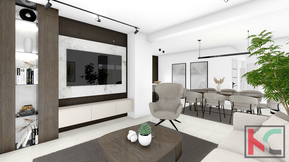 Wohnung&comma; 124 m2&comma; Verkauf&comma; Pula - Monte Magno