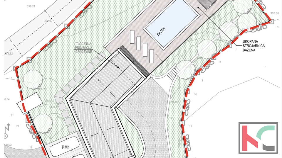 Land&comma; 840 m2&comma; For Sale&comma; Buzet - Hum