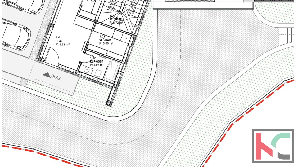 Land&comma; 840 m2&comma; For Sale&comma; Buzet - Hum