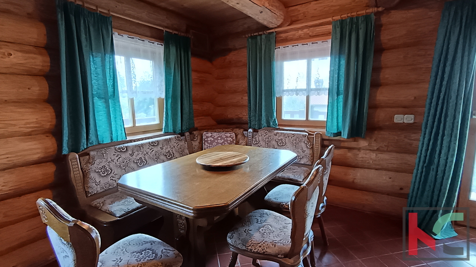 ISTRA, POREČ, JEDINSTVENA DRVENA KUĆA S POGLEDOM NA MORE, #PRODAJA