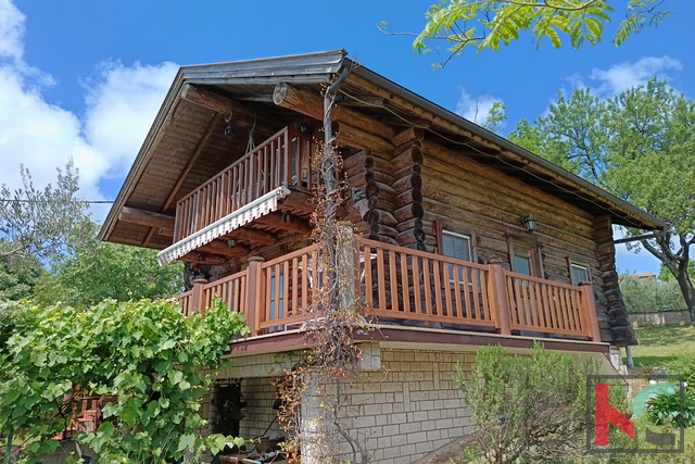 ISTRA, POREČ, UNIQUE WOODEN HOUSE WITH SEA VIEW, #FOR SALE