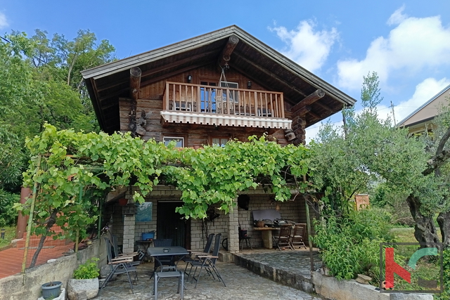 ISTRA, POREČ, UNIQUE WOODEN HOUSE WITH SEA VIEW, #FOR SALE