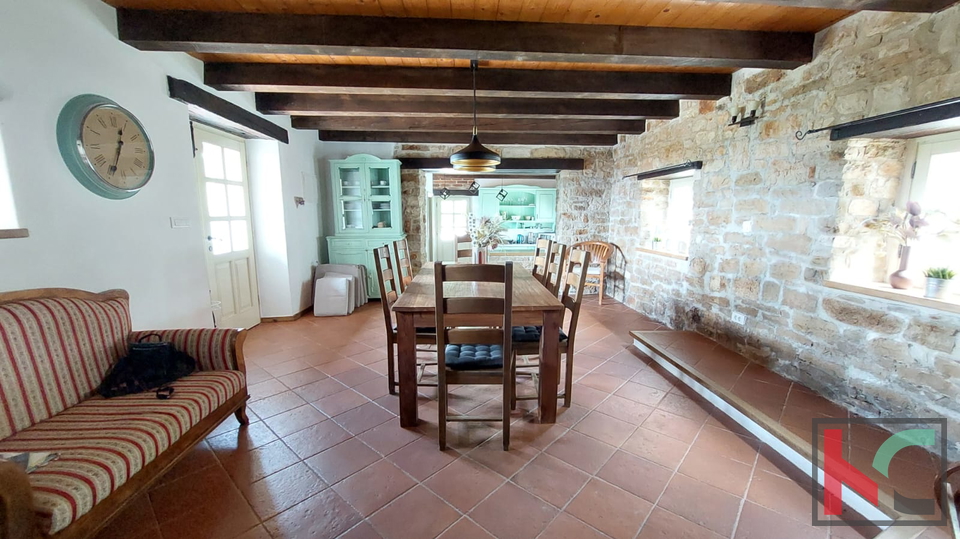 ISTRA, TINJAN,  KAMENA VILA SA BAZENOM, # PRODAJA