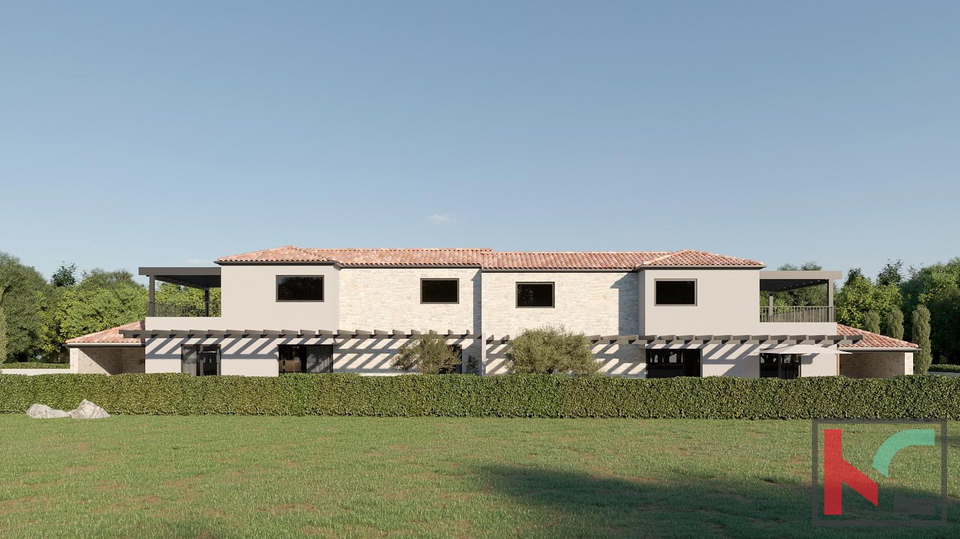 ISTRA, ŠIŠAN, DUPLEX VILA SA BAZENOM, #PRODJA