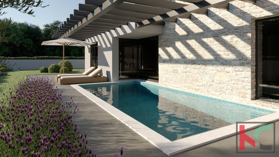 ISTRA, ŠIŠAN, DUPLEX VILA SA BAZENOM, #PRODJA