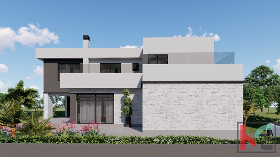 ISTRA&comma; MAR&Ccaron;ANA&comma; VILLA SA BAZENOM I POGLEDOM NA MORE &num;PRODAJA