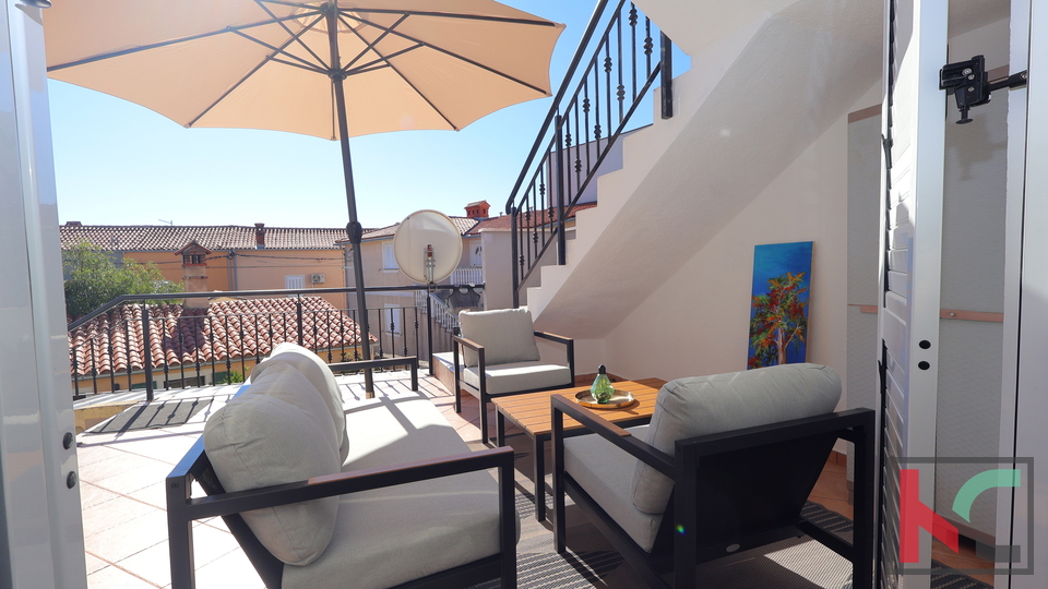 ISTRA, LIŽNJAN ,  2SS+DB , STAN SA POGLEDOM NA MORE I TERASOM, #PRODAJA