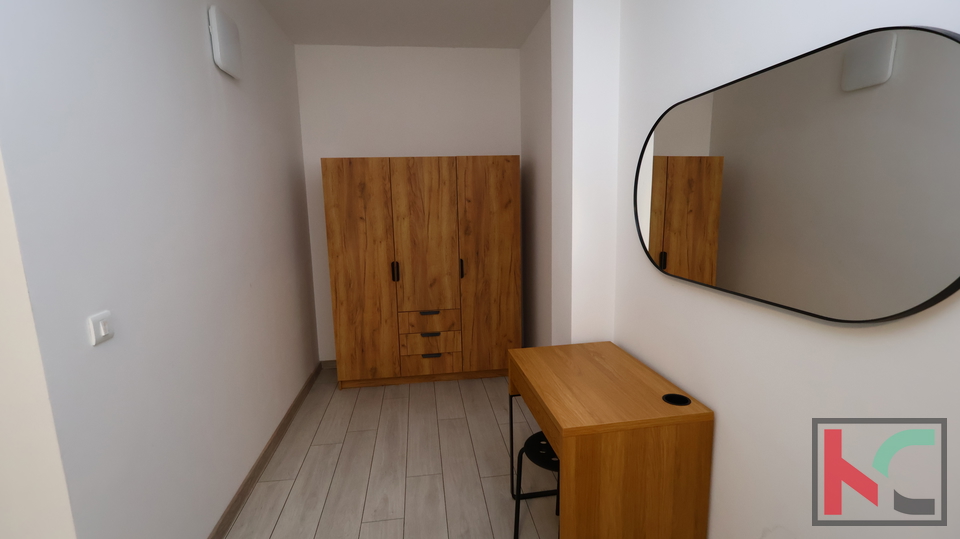 ISTRA, PULA, PJEŠČANA UVALA, STAN PRVI RED DO MORA,#PRODAJA